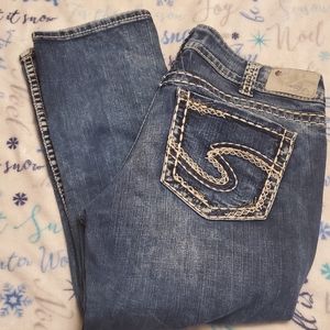 Silver Jeans Capri